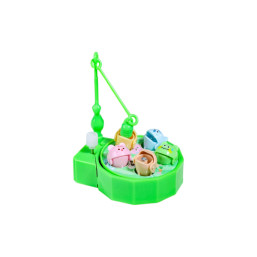 Silent Family Fun Rotating Fishing Disk Clip - Green